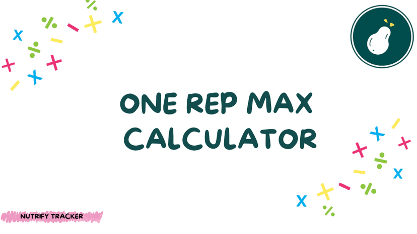 One Rep Max Calculator | 1RM Calculator for Strength Training